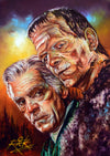 Rick Melton – Karloff – Klassischer Horror – Kunstdruck