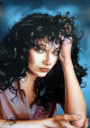 Rick Melton - Kate Bush - Scream Queens - Art Print