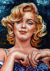 Rick Melton - Marilyn Monroe II - Scream Queens Art Print