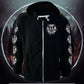 Darkside - MICKEY 666 - Men's Hooded Zip-Up Sweater - Black