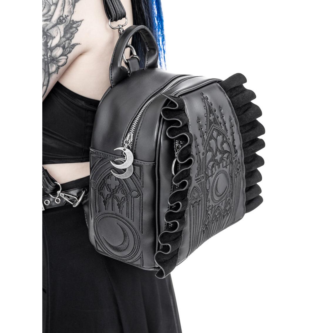 Restyle Gothic Mini Backpack Midnight Moon Lunar Backpack Wild restyle-gothic-mini-backpack-midnight-moon-lunar-backpack-wild