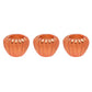 Gothic Home Decor - Pumpkin T-Light Holders - Set of 3 Pumpkin Shaped Tealight Holders