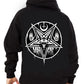 Pentagram Baphomet - Occult- satanic- cotton sweater hoodie Darkside