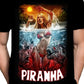 PIRANHA -  Movie Poster Art - T-Shirt
