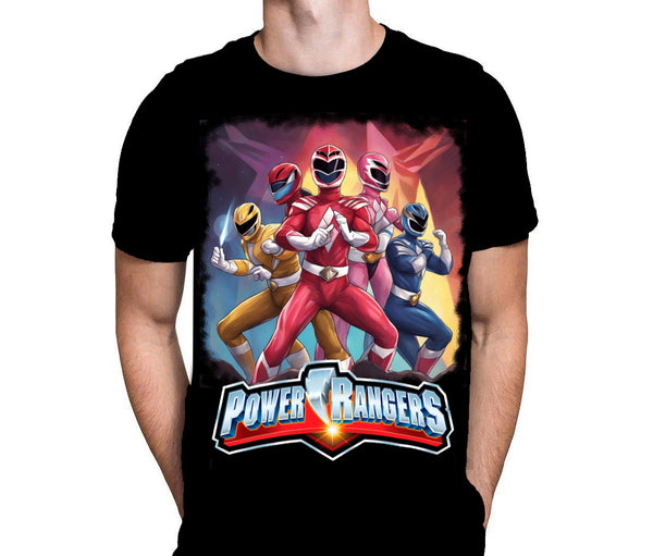 Wild Star Hearts - Power Rangers - Horror T-Shirt | Horror Movie Merch