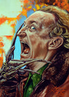 Rick Melton - Robert Englund- Classic Horror - Art Print