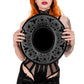 Restyle  - ROSARIUM LASER CUT HAT - Wide Brim Hat