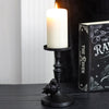 Gothic Home Decor - Mystic Raven - Pillar Candle Holder