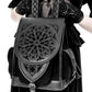 Restyle – Rosarium – Gothic-Rucksack mit lasergeschnittenem Kathedralen-Design