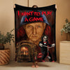 Horror Movie Blanket - Saw Blanket - Luxury Twin / Double Fleece Blanket