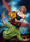 Rick Melton – Scream Queen – Klassischer Horror – Kunstdruck