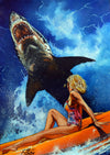 Rick Melton – Shark Season – Hai-Poster | Trash-Horror-Kunstdruck