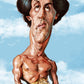 Sebastian Cast - SLY STALLONE - Film and TV Caricatures - Art Print