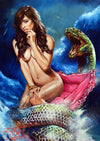 Rick Melton - Suzi Does Anaconda - Smut Art Print
