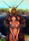 Rick Melton - Suzi Robot Monster - Smut Art Print