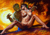 Rick Melton - Suzi Does The Sun Demon - Smut Art Print