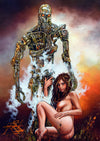 Rick Melton - Suzi Does The Terminator - Smut Art Print