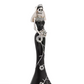 Gotische Wohndekoration – Lady Crow Skelett – Figurine mit gotischer Eleganz
