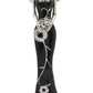 Gotische Wohndekoration – Lady Crow Skelett – Figurine mit gotischer Eleganz