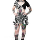 Forest Ink Gothic Clothing -  Ghost Town - Tie-Front Top