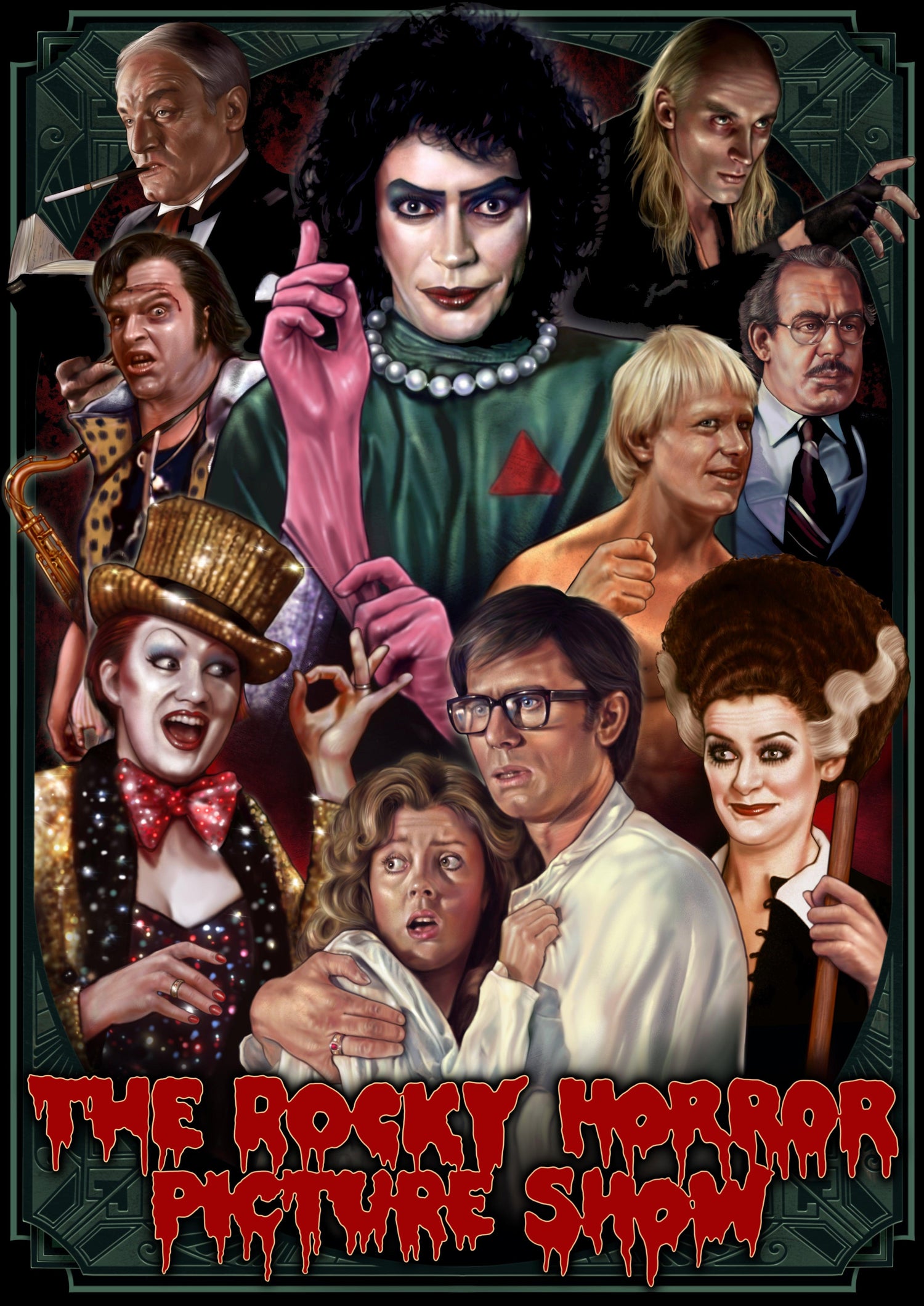 The Rocky Horror Picture ShowT - A2 Classic Movie Print / Poster