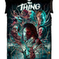 Horror Movie Blanket - The Thing Blanket - Luxury Twin / Double Velveteen Fleece Blanket