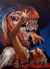 Rick Melton - Deadly Spawn  - Trash Horror Movie Art Print