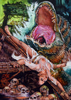 Rick Melton - The Great Alligator - Trash Horror Art Print