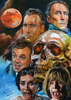 Rick Melton - The Skull - Classic Horror Art Print
