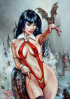 Rick Melton - Vampirella Drip - Horror Movie Art Print