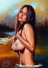 Rick Melton - Wet 14 - Smut Art Print