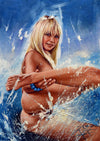 Rick Melton - Wet No. 4 - Smut Art Print