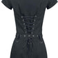 Banned Alt - MOD DRESS - Women's Black Dress - Wild Star Hearts 