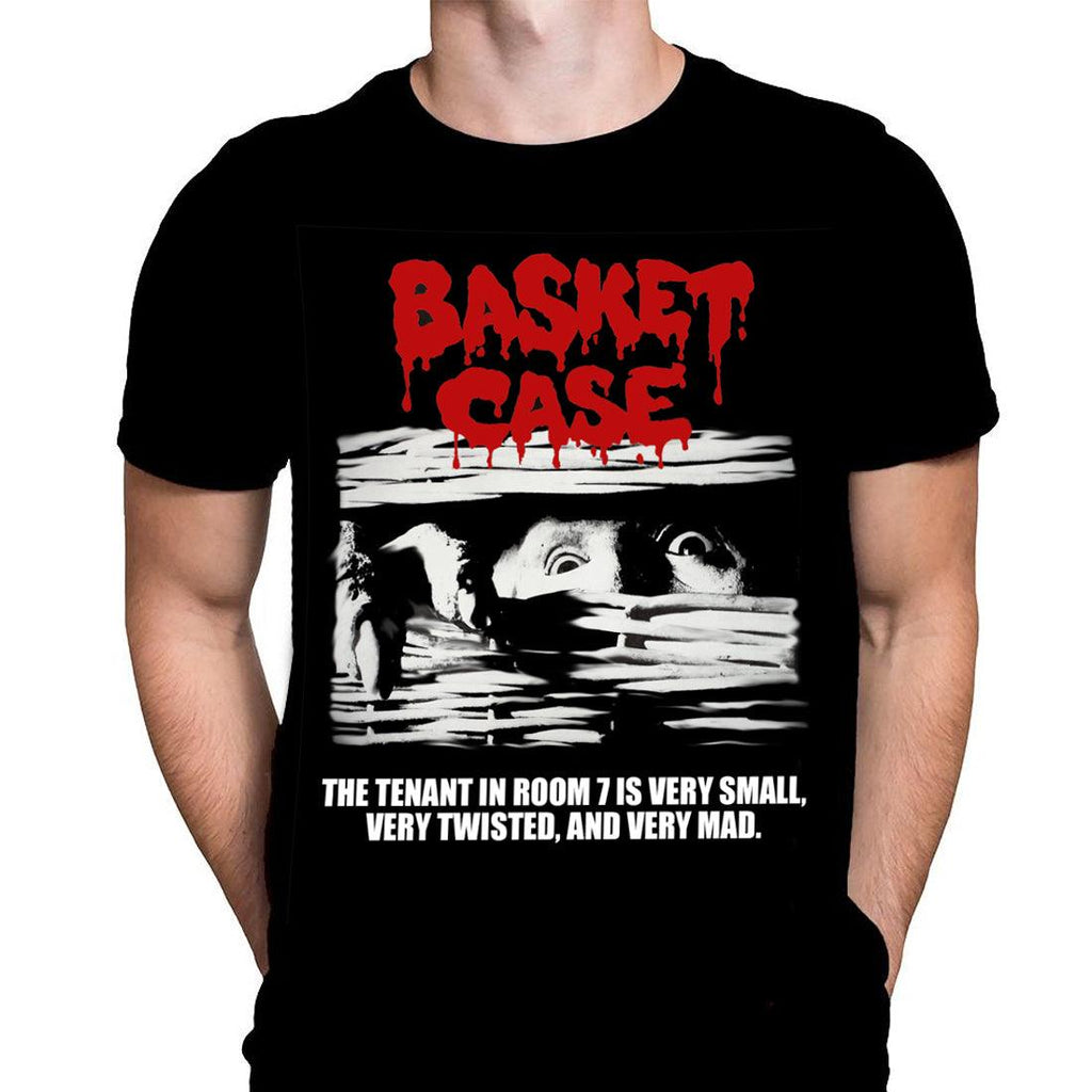 Basket Case Poster - Classic 80's Horror Movie T-Shirt - Wild Star Hearts 
