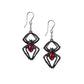 Alchemy - Black Widow Earrings with Swarovski®Crystals