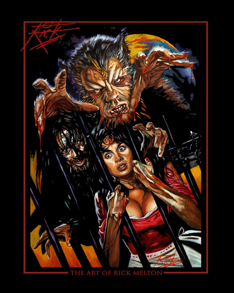 Curse Of The Werewolf - Movie Art by Rick Melton - T-Shirt - Wild Star Hearts 