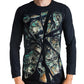 Front image of T Shirt on model