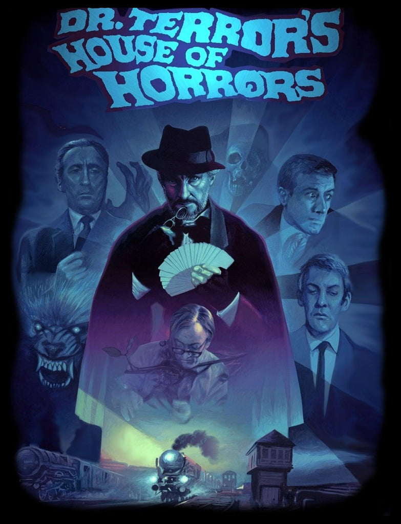Dr Terror's House Of Horrors - Classic Horror Movie Art - T-Shirt - Wild Star Hearts 