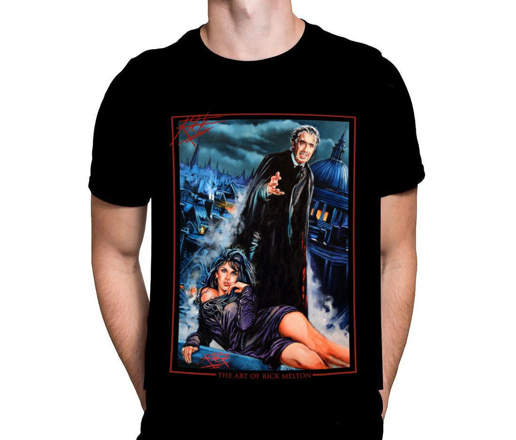 Dracula and Munroe - Movie Art by Rick Melton - T-Shirt - Wild Star Hearts 