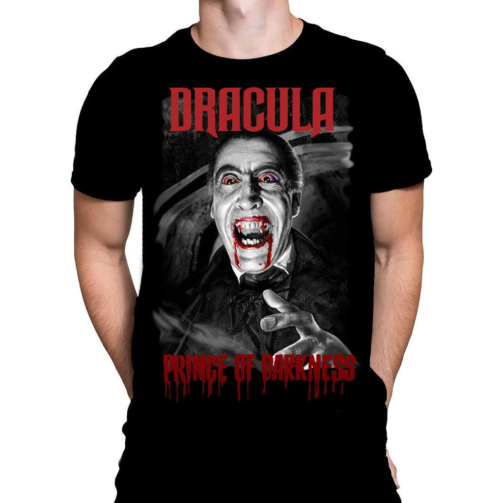 DRACULA PRINCE OF DARKNESS - Movie Poster T-Shirt - Wild Star Hearts 