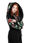 Restyle - Autumnal Equinox - Dark Cottagecore Embroidered Oversized Hoodie