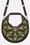 Restyle - Botanical - Gothic Brown Handbag