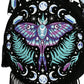 Restyle - Enchanted Forest - Magical round bag with moth embroidery