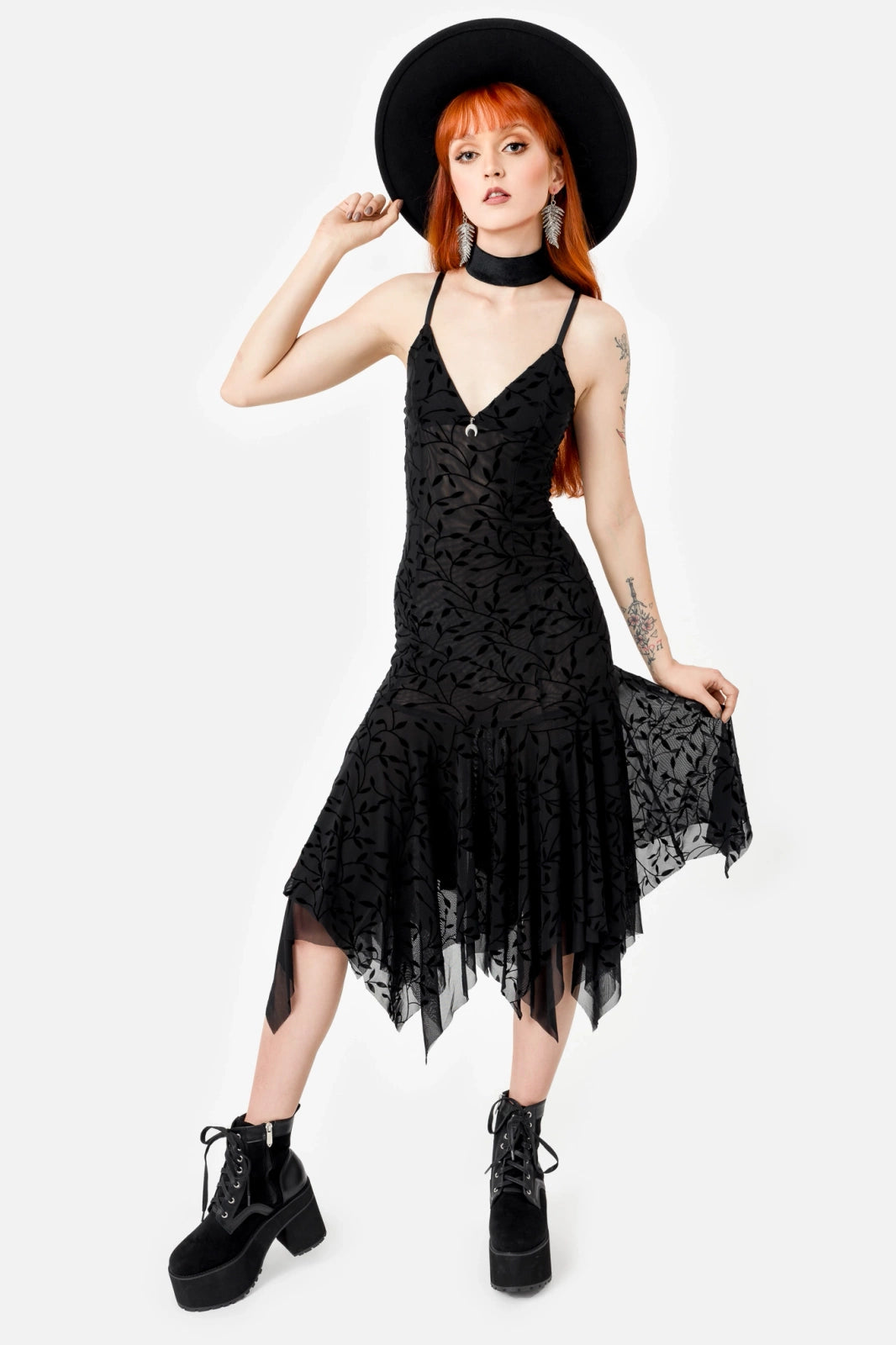 darklands midi dress Women's dress KILLSTAR