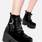Restyle - Moonlight Trail - Platform Goth Boots