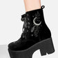 Restyle - Moonlight Trail - Platform Goth Boots
