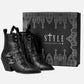 Restyle - Moonstruck - Winklepicker Pike Goth Boots