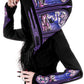 Restyle - Northern Lights - Dark Cottagecore Embroidered Oversized Hoodie
