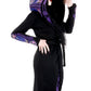 Restyle - Northern Lights - Dark Cottagecore Embroidered Oversized Hoodie