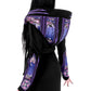 Restyle - Northern Lights - Dark Cottagecore Embroidered Oversized Hoodie